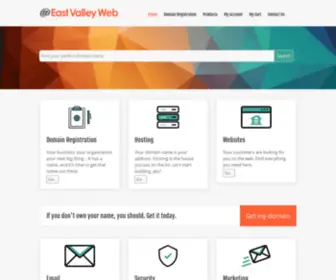 Eastvalleyweb.com(Get yourself out there) Screenshot