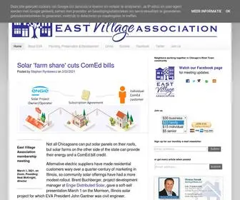 Eastvillagechicago.org(East Village Association) Screenshot
