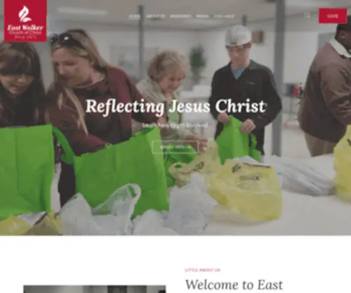 Eastwalkercoc.com(East Walker Church of Christ) Screenshot