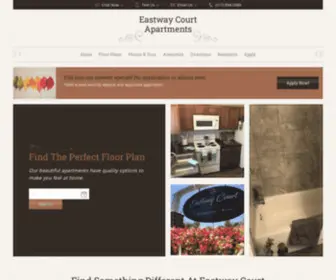 Eastwaycourts.com(Eastway Court Apartments) Screenshot