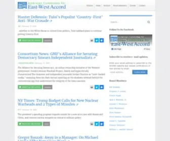 Eastwestaccord.com(Eastwestaccord) Screenshot