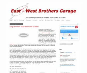 Eastwestbrothersgarage.com(East-West Brothers Garage) Screenshot