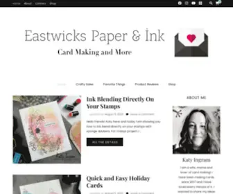 Eastwickspaperandink.com(Card Making And Other Crafty Goodness) Screenshot