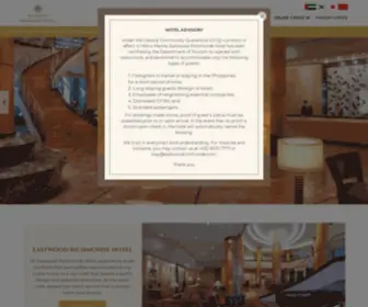 Eastwoodrichmondehotel.com.ph(Eastwood Richmonde Hotel) Screenshot