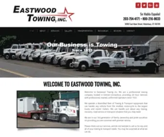 Eastwoodtowingct.com(Eastwood Towing Inc) Screenshot