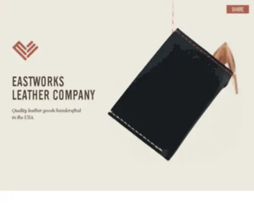 Eastworksleather.com(eastworksleather) Screenshot