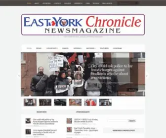 Eastyorkchronicle.com(East York Chronicle Newsmagazine) Screenshot