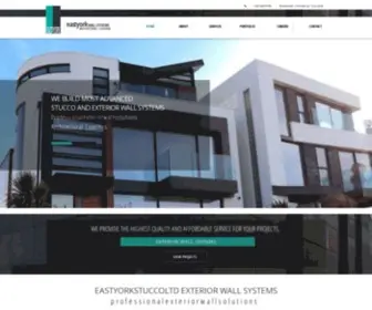 Eastyorkstucco.ca(Eifs Wall System I East York Stucco Ltd) Screenshot