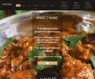 Eastzeast.com(The Home of Punjabi Cooking) Screenshot