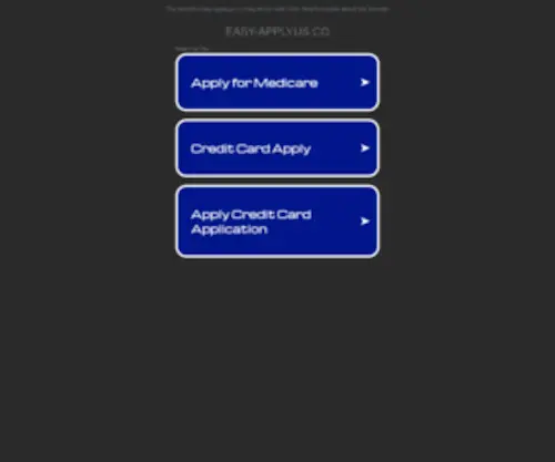 Easy-Applyus.co(Easy Applyus) Screenshot
