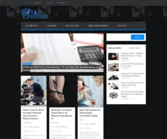 Easy-Articles.org(Free Online Article Directory) Screenshot