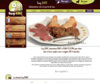 Easy-Barf.com(BARF et RAW FEEDING) Screenshot