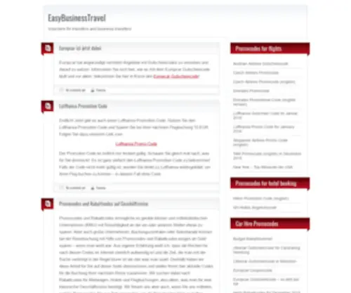 Easy-Business-Travel.de(EasyBusinessTravel) Screenshot