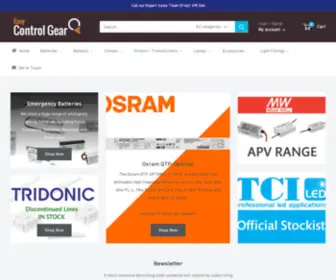 Easy-Controlgear.com(Easy Control Gear) Screenshot