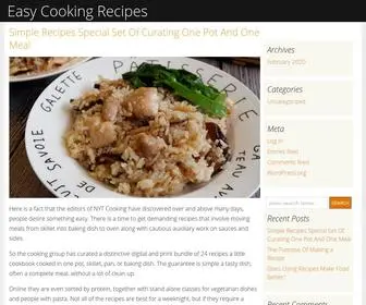 Easy-Cooking-Recipes.com(Easy Cooking Recipes) Screenshot