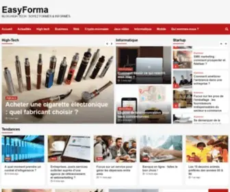 Easy-Forma.fr(Blog High Tech) Screenshot