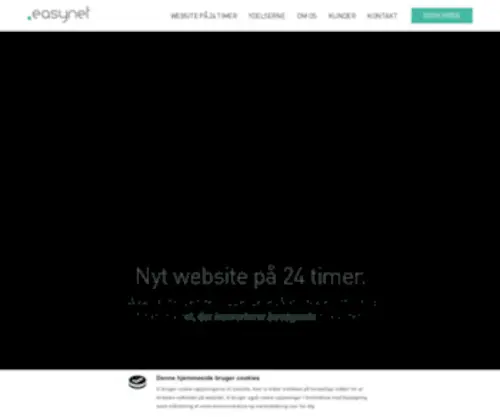 Easy-NET.dk(Website DK) Screenshot