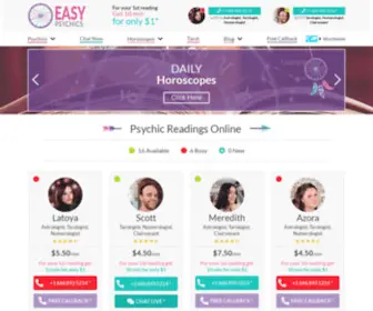 Easy-PSYchics.com(Look towards the future) Screenshot