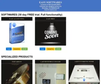 Easy-Softwares.com(Easy-softwares (Division of Trio Technologies)) Screenshot