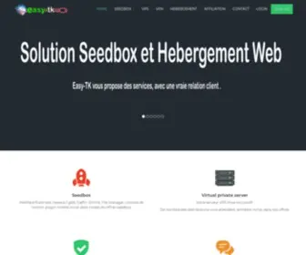 Easy-TK.biz(Solutions Seedbox) Screenshot