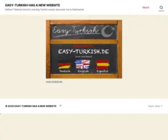 Easy-Turkish.com(Einfach Türkisch lernen) Screenshot