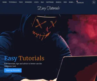 Easy-Tutorials.com(Everything About The Computer World) Screenshot