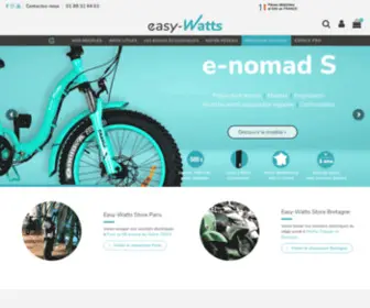 Easy-Watts.com(Scooter électrique 50 et 125) Screenshot