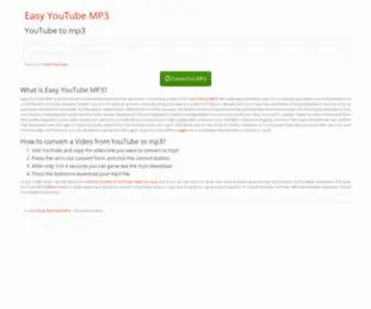 Easy-Youtube-MP3.com(Easy YouTube MP3) Screenshot