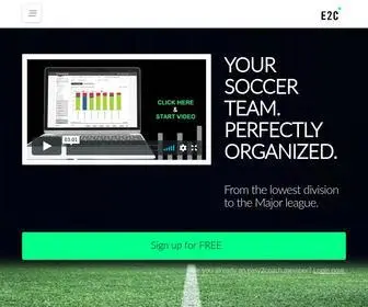 Easy2Coach.net(Fußballsoftware und Fußballtraining) Screenshot