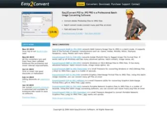 Easy2Convert.com(Batch Image Converting Software) Screenshot