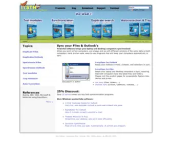 Easy2SYNC.com(Synchronize your notebook and desktop PC) Screenshot