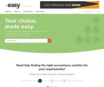 Easyaccountancy.co.uk(Finding an Accountant) Screenshot