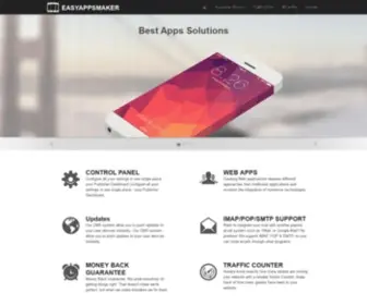 Easyappsmaker.com(Easy App Maker) Screenshot