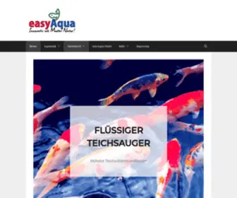 Easyaqua.de(Innovativ wie Mutter Natur) Screenshot