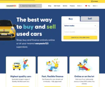 Easyauto123.com.au(The Best Way To Buy And Sell Used Cars) Screenshot