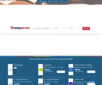 Easyavvisi.it(Annunci auto usate case vendita affitto) Screenshot