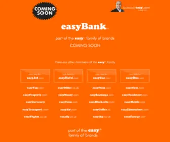 Easybank.biz(Part of the easy family of brands) Screenshot