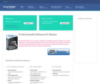 Easybasar.de(Startseite) Screenshot