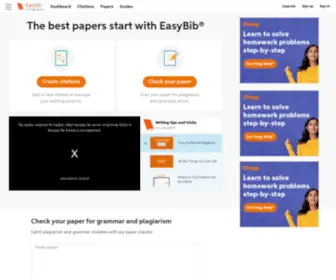 Easybib.com(EasyBib®) Screenshot