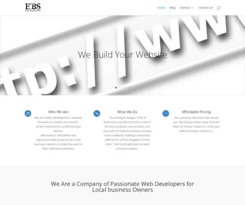 Easybizsite.com(Easy Business Website) Screenshot
