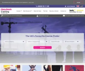 Easybooktraining.co.uk(Health and Safety Training Courses) Screenshot
