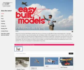 Easybuiltmodels.com(Easy Built Models) Screenshot