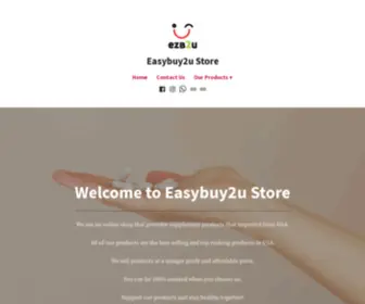 Easybuy2U.com(Easybuy2u Store) Screenshot