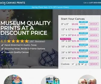 Easycanvasprintsdeals.com(Easy Canvas Prints) Screenshot