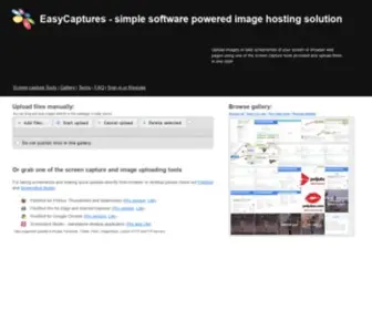 Easycaptures.com(Simple and free image hosting) Screenshot