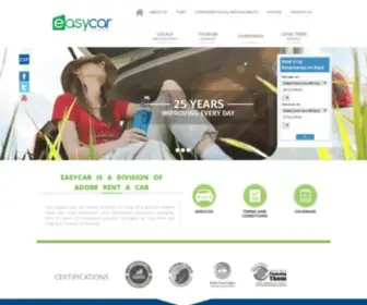 Easycarcr.com(Easy Car Costa Rica) Screenshot