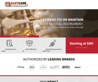 Easycare-Nemc.com(One of our EasyCare repair & service options) Screenshot