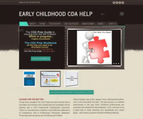 EasyCDa.com(Early Childhood CDA Help) Screenshot