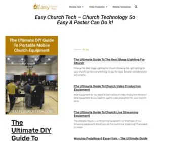 Easychurchtech.com(Viral Believer Merges With Easy Church Tech And Church Technology Superstore) Screenshot