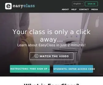 Easyclass.com(LMS) Screenshot
